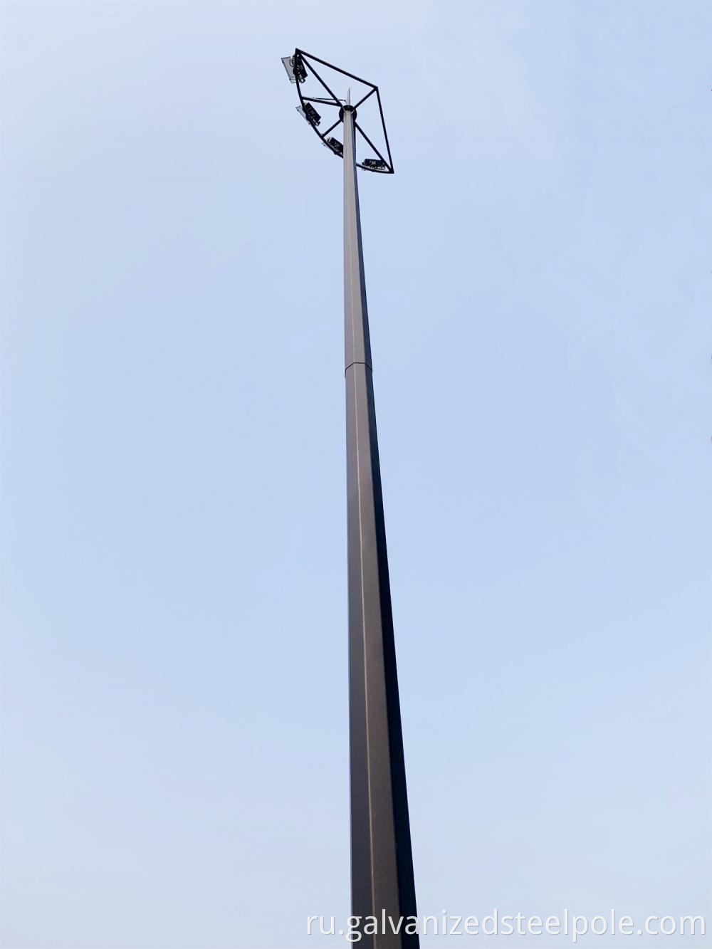 High Mast Lighting Pole 3 Jpg